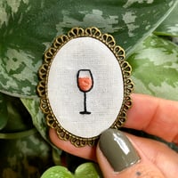 Image 3 of Broche rosé