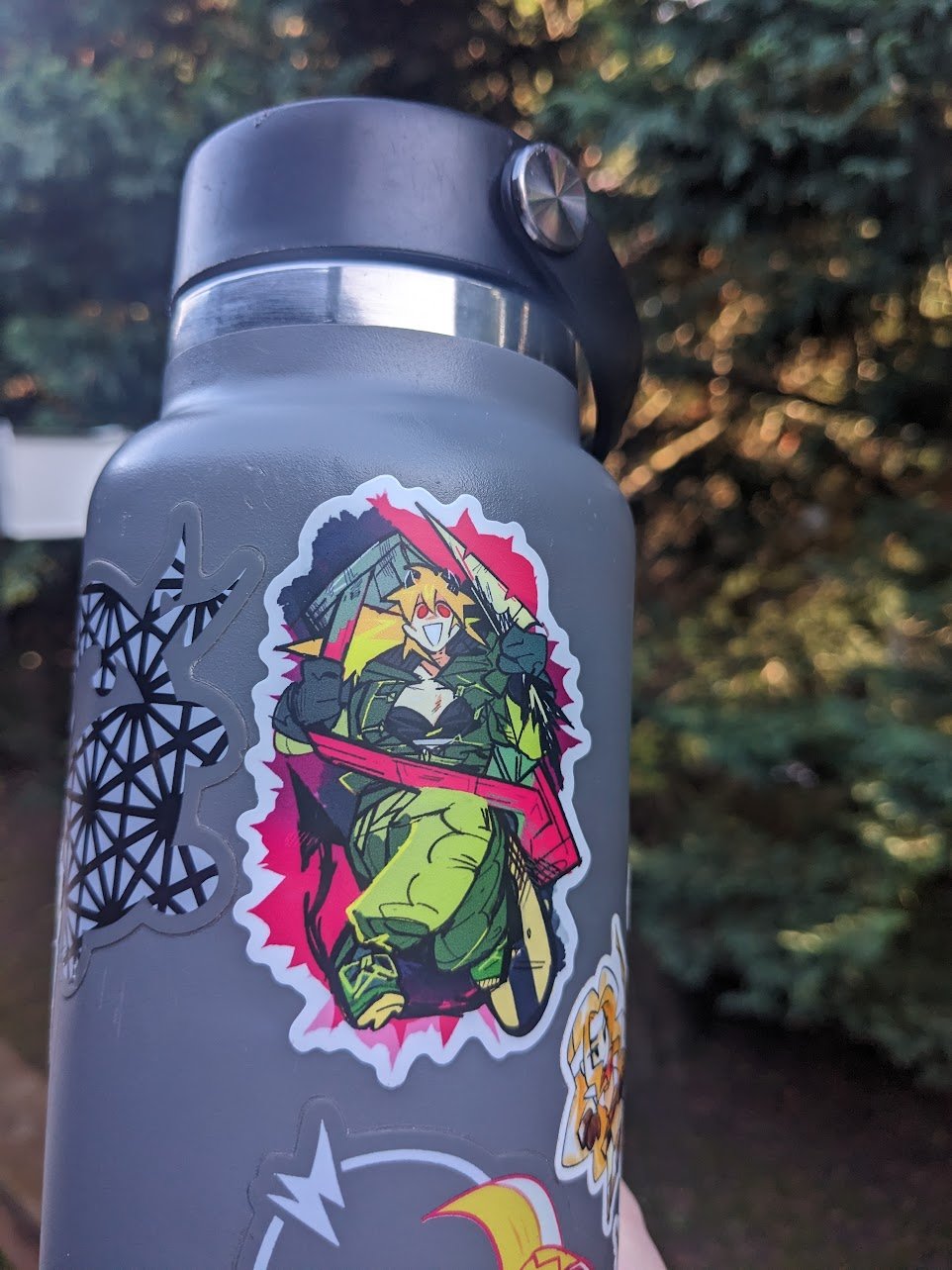 Image of Dorohedoro: Devil Nikaido 3" Sticker