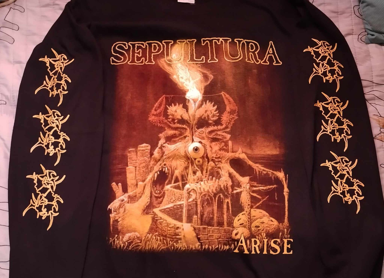 Sepultura arise t sales shirt