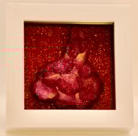 Image 1 of French Bulldog in Petal & Red Glitter