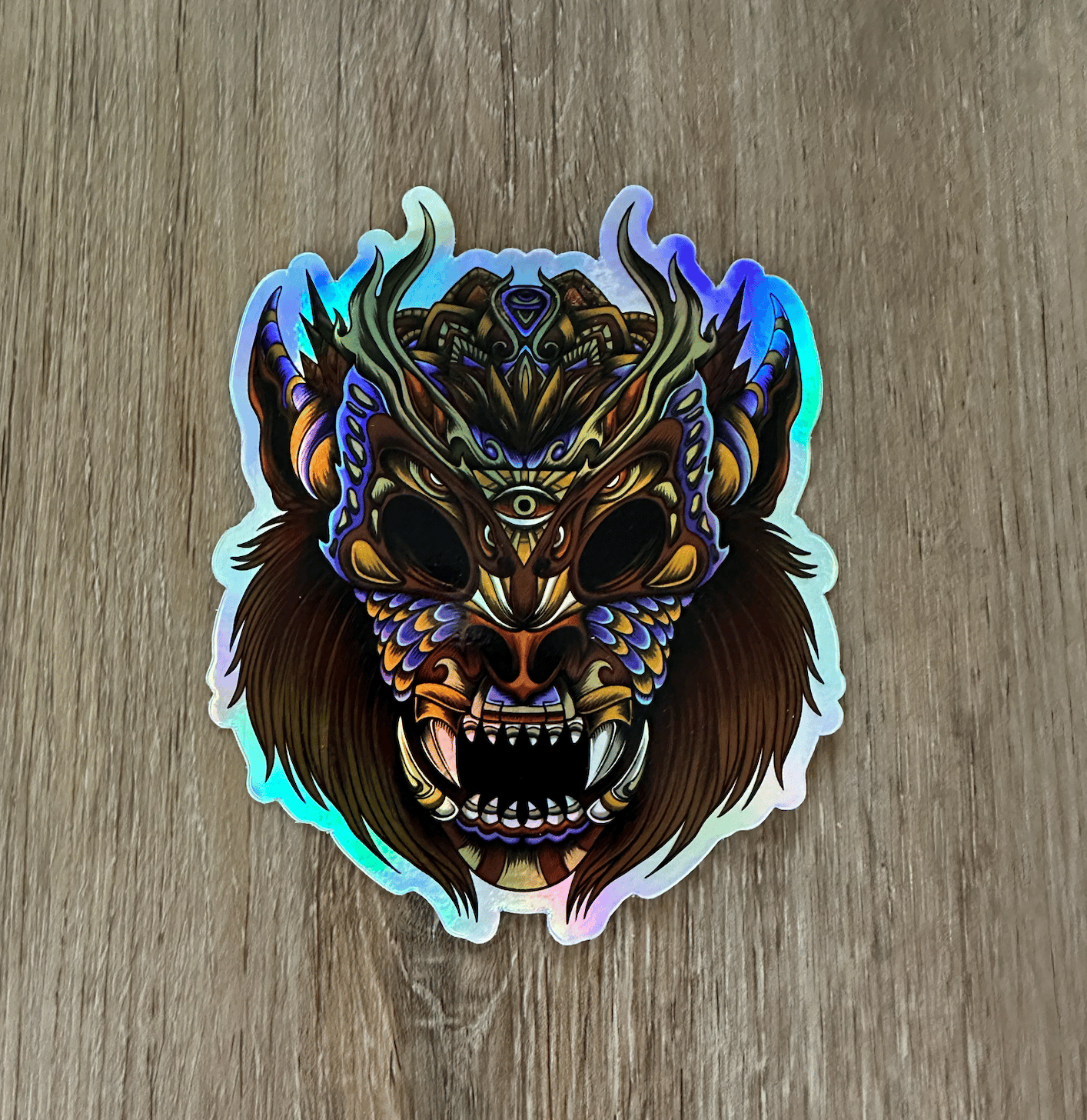 Image of Underland Hologram Sticker 