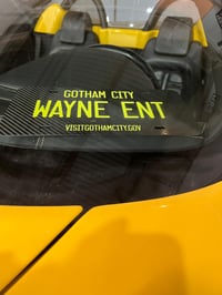 Image 1 of Custom Twill Carbon Show Plates