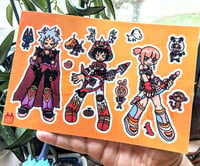 Gitaroo Man sticker sheet