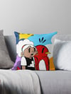 Rae and Robin pillow