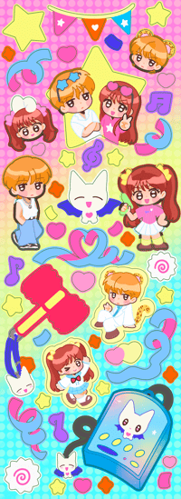Kodocha sticker sheet 