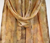 Image 2 of Pastel Glow - Ecoprint and Botanical dyed silk scarf