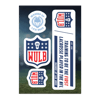 FOOTBALL TRAINING Sticker sheet