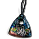 Dichroic Fused Glass Pendant