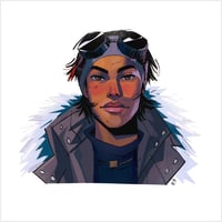 Boreal Alyph Print