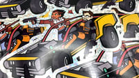 Image 4 of Muscle Car Prismatic Sticker
