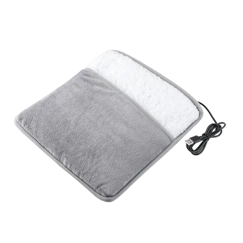 ThermoComfort USB-Powered Plush Foot Warmer