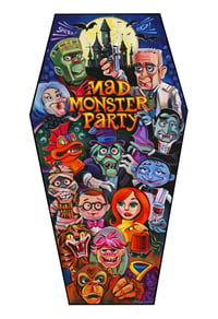 Image 1 of Mad Monster Party Original Painting  