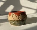 Image 2 of Tiny Mountain Bowl- Red Sky