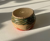 Image 3 of Tiny Mountain Bowl- Red Sky