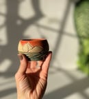 Image 5 of Tiny Mountain Bowl- Red Sky