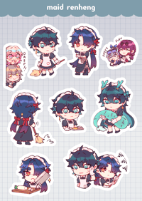 Image 3 of Renheng Sticker Sheet