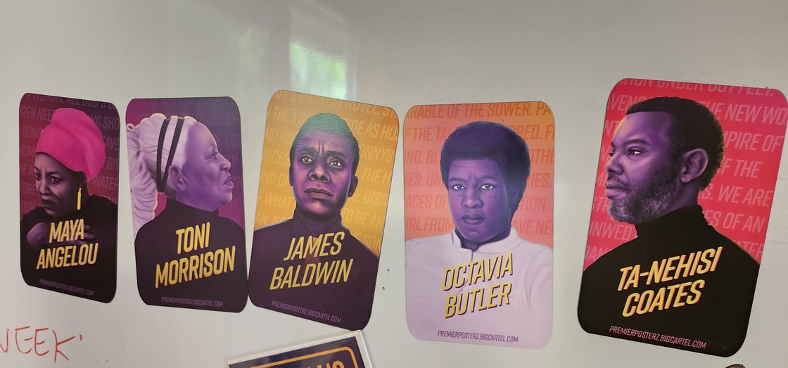 Image of Black Author Magnet Collection