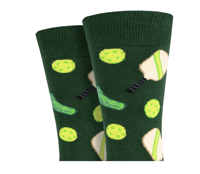 Image 2 of Pickleball Men's Crew Socks