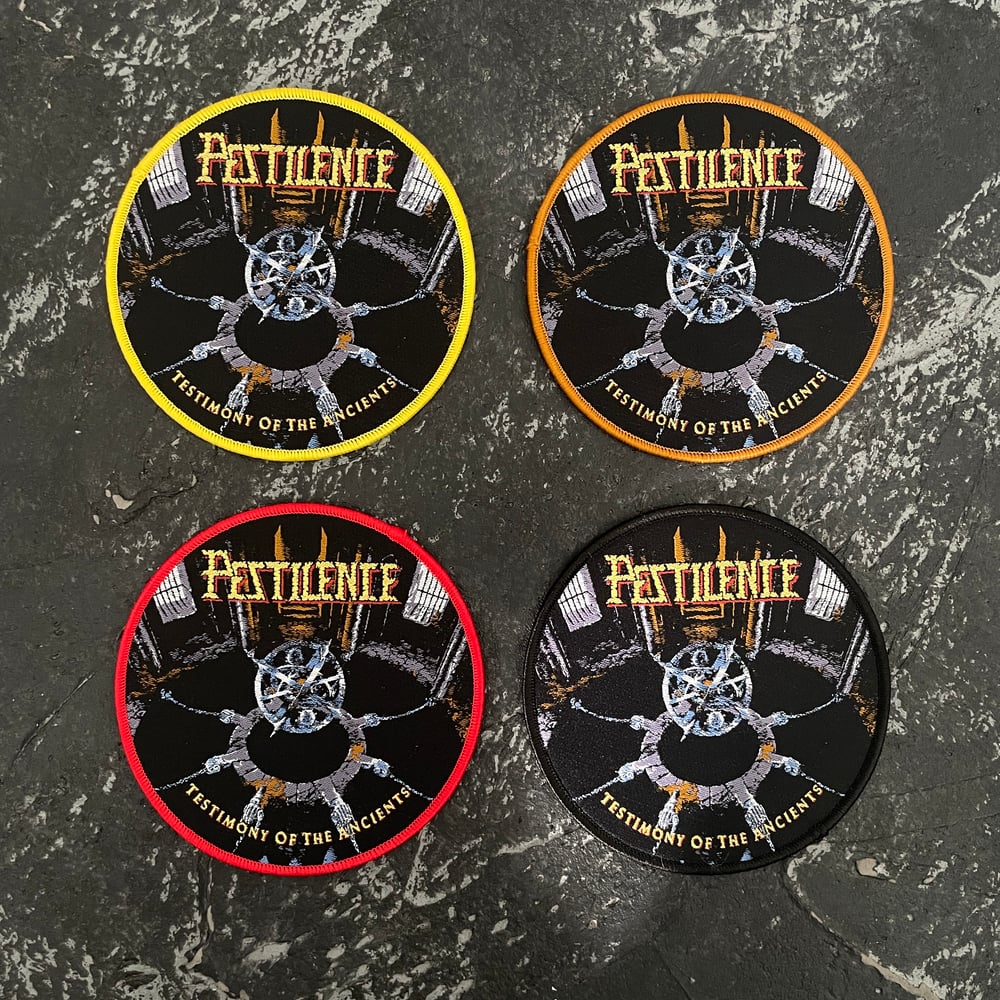 PESTILENCE - TESTIMONY OF THE ANCIENTS OFFICIAL PATCH