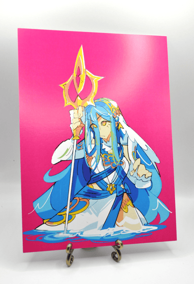 Image of Mini Prints Corrin, Azura, and Byleth