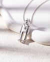 Frog Necklace (White Gold)