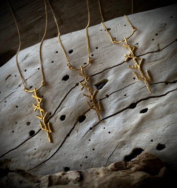 Image of RYU brass rune