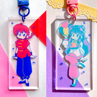 Image 1 of Ranma & Shampoo Acrylic Keychains