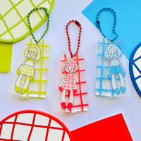 Image 1 of GRID GIRL Original Acrylic Charms