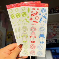 Image 1 of GRID GIRL Sticker Sheet