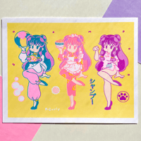 Image 1 of Shampoo Outfits Risograph print