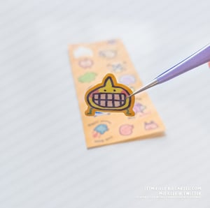 Image of [TAMAGOTCHI] Vinyl Sticker Sheet