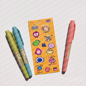 Image of [TAMAGOTCHI] Vinyl Sticker Sheet