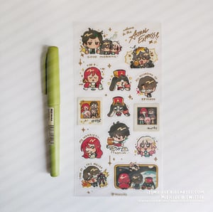 Image of [HSR] Astral Express Clear Sticker Sheet