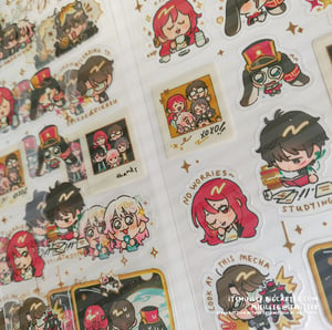 Image of [HSR] Astral Express Clear Sticker Sheet