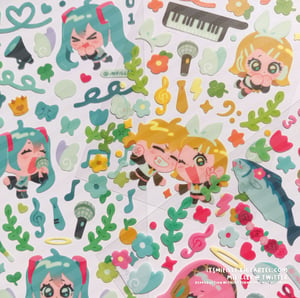 Image of [VOCALOID] Deco Style Sticker Sheet SET