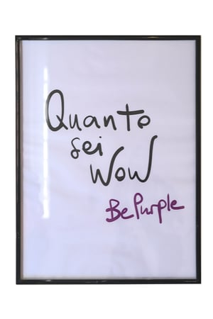 Image of Graffiti Poetici in cornice by BePurple