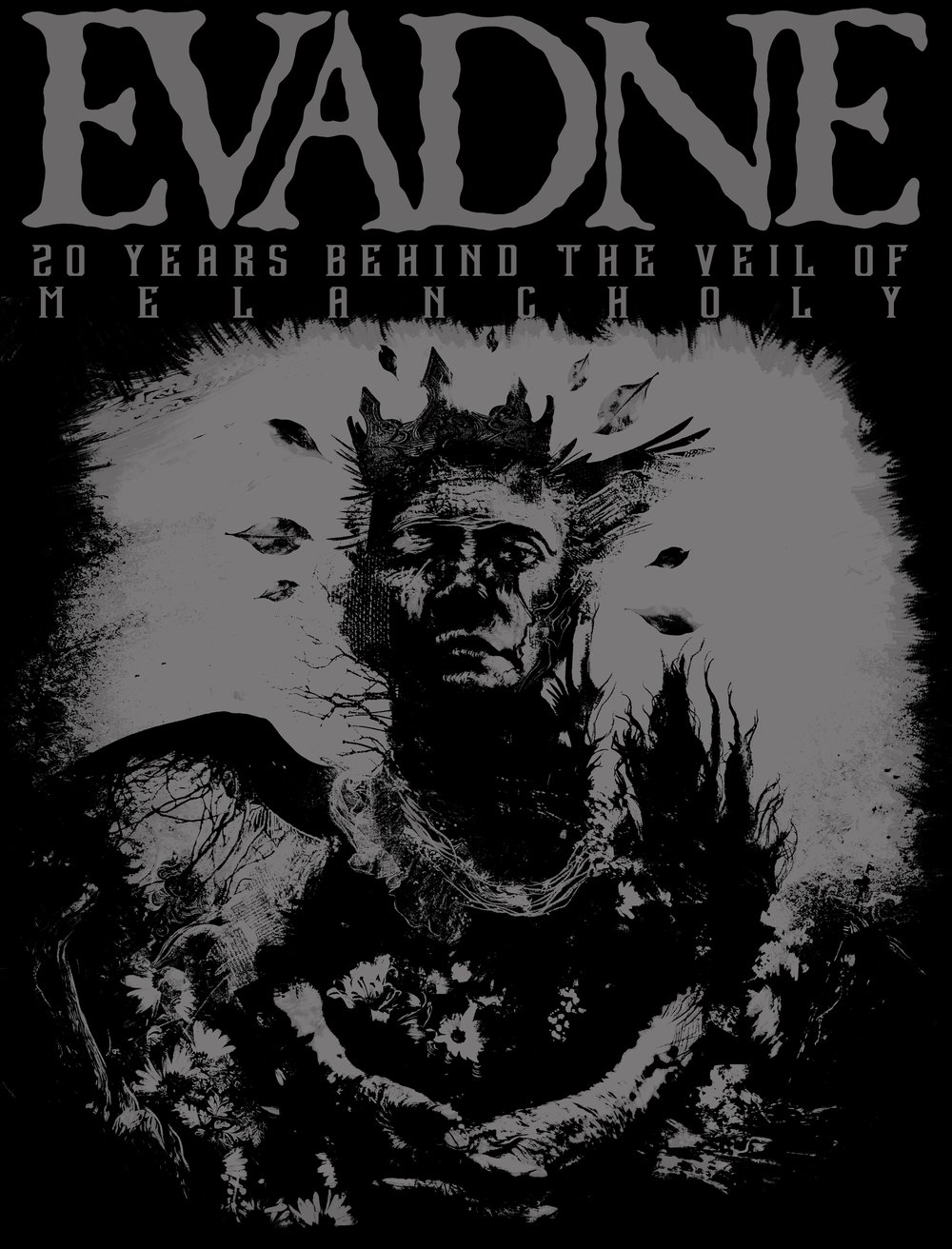 Evadne "20 Years Behind The Veil Of  Melancholy" T-Shirt