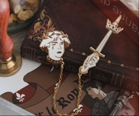 Jeanne d’Arc collar pin