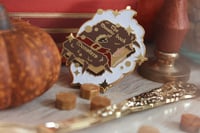 Image 1 of Book of monsters pin