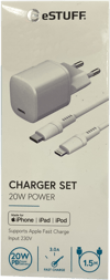 eStuff Charge Set 20W (iPhone, iPad, iPod)