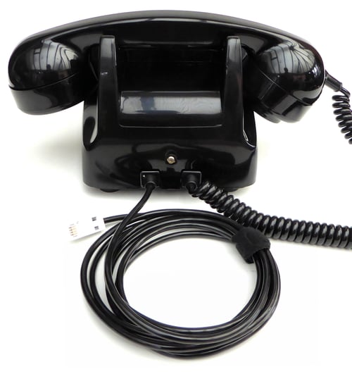 Image of VOIP Ready GPO 746 Dial Telephone - Black