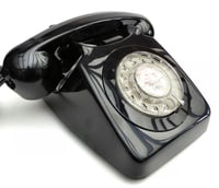 Image 2 of VOIP Ready GPO 746 Dial Telephone - Black