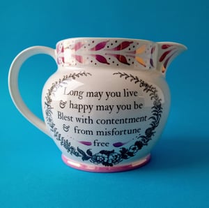 Friendship and Happiness jug