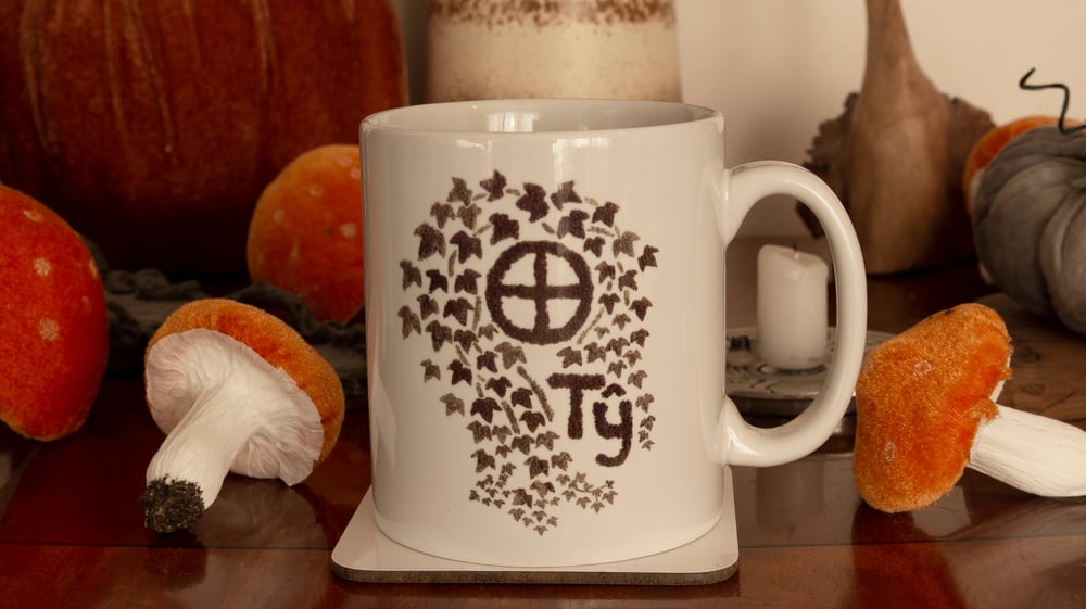 Image of 10oz Ceramic E.L. Heath Tŷ Tea Cup