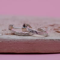 Image 2 of Plume Hoops - small 