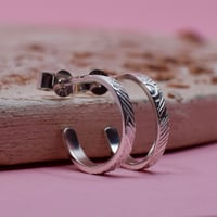 Image 1 of Plume Hoops - small 