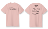 TSHIRT POWERED ROSA - CQLMF TOUR 2023 