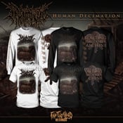 Image of *PREORDER* Officially Licensed Anomalistic "Human Decimation" BLACK/WHITE Short/Long Sleeves Shirts!