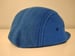Image of Blue Fleece Teddy Bear Fitted Long Bill Hat 