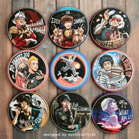 Image 1 of [IN-STOCK] Sci-Fi Anime Buttons